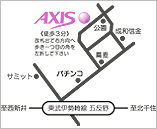 浮気調査・総合探偵社アクシス東京の地図
